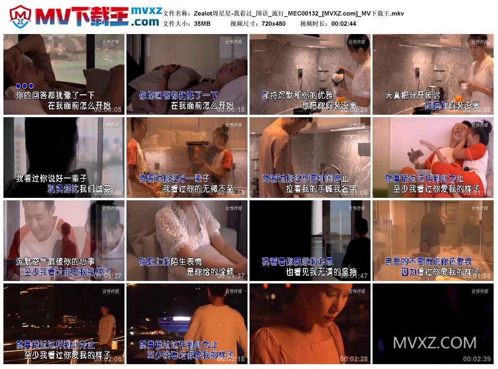 Zealot周星星-我看过_国语_流行_MEC00132